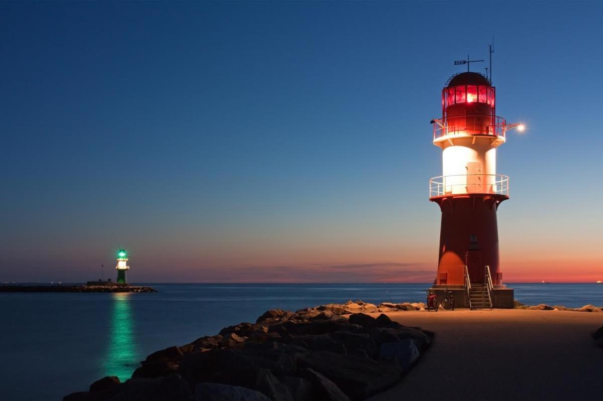 Ostseeblick, Direkt Am Alten Strom Rostock Ngoại thất bức ảnh